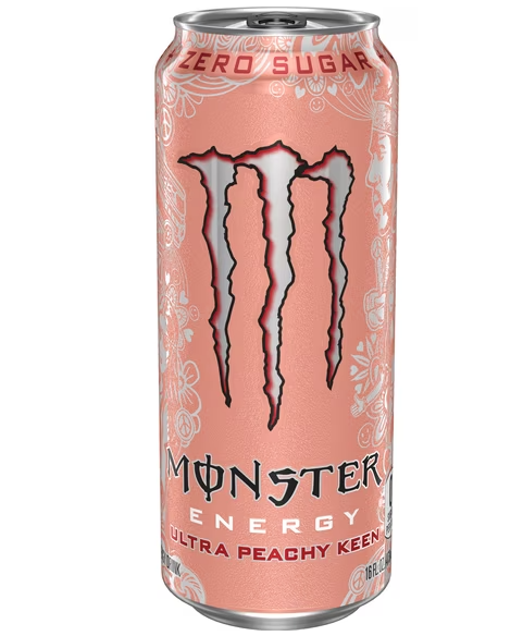 Monster Energy, Sugar Free Energy Drink - Peachy Keen (16 oz)