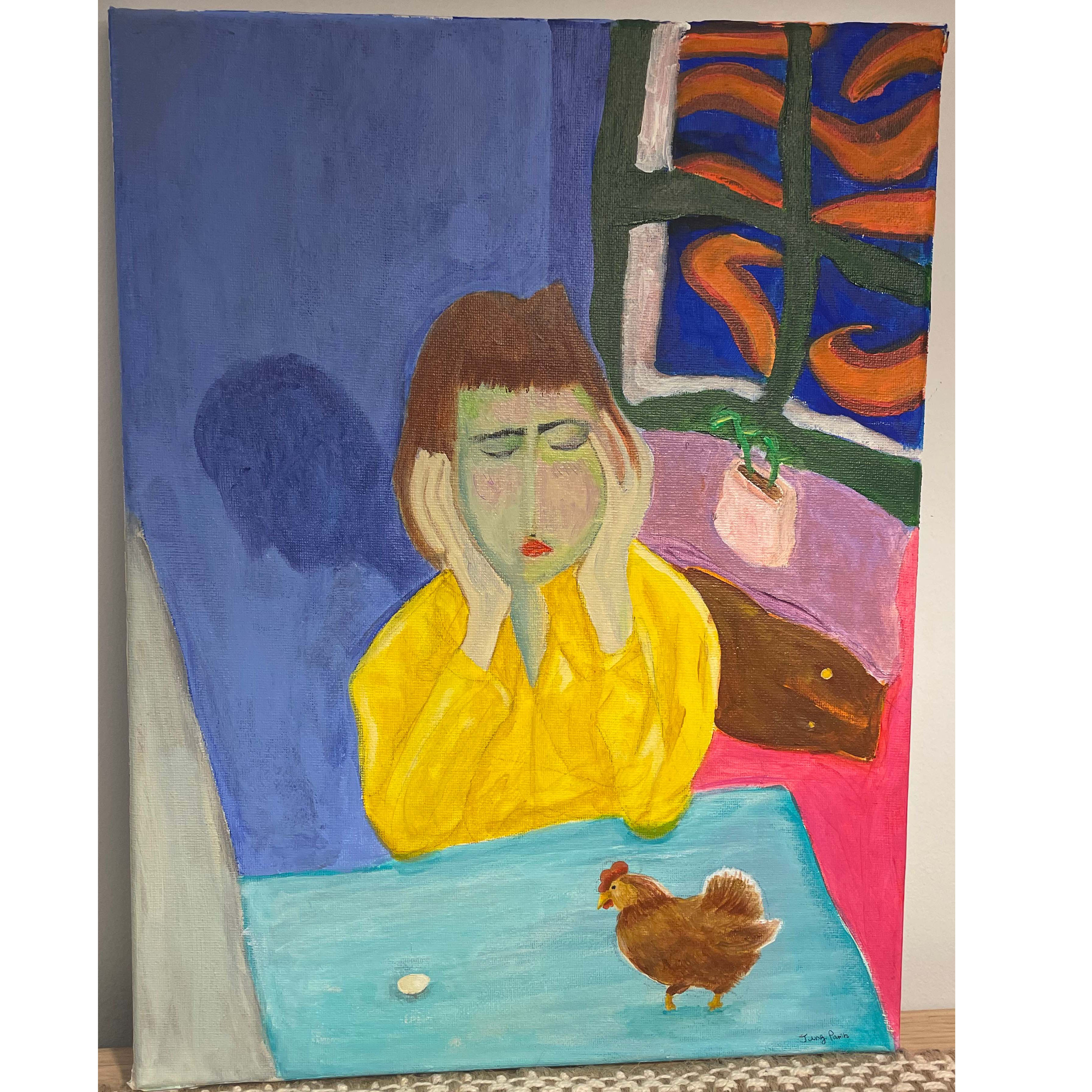 These Cluckin' Thoughts - Original Art - Jung Panitz