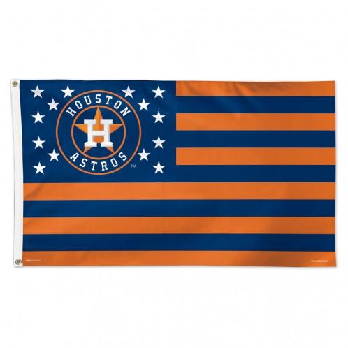 Houston Astros Deluxe Americana Flag 3x5'