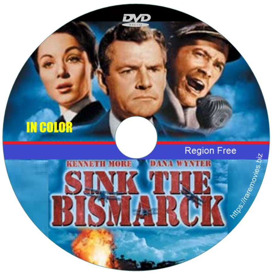 Sink The Bismarck in Color DVD.