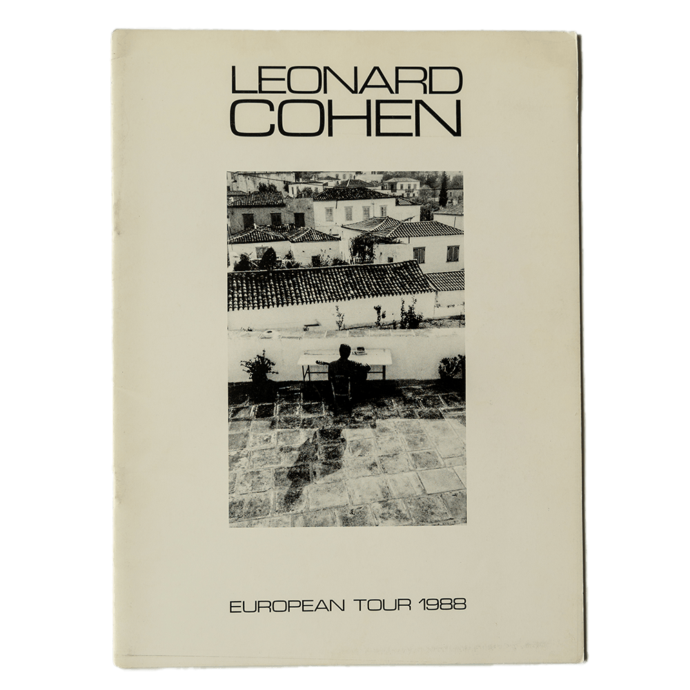 Cohen, Leonard -- European Tour 1988 [Program]