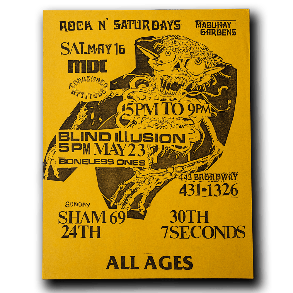 MDC -- May 1987 [Handbill]