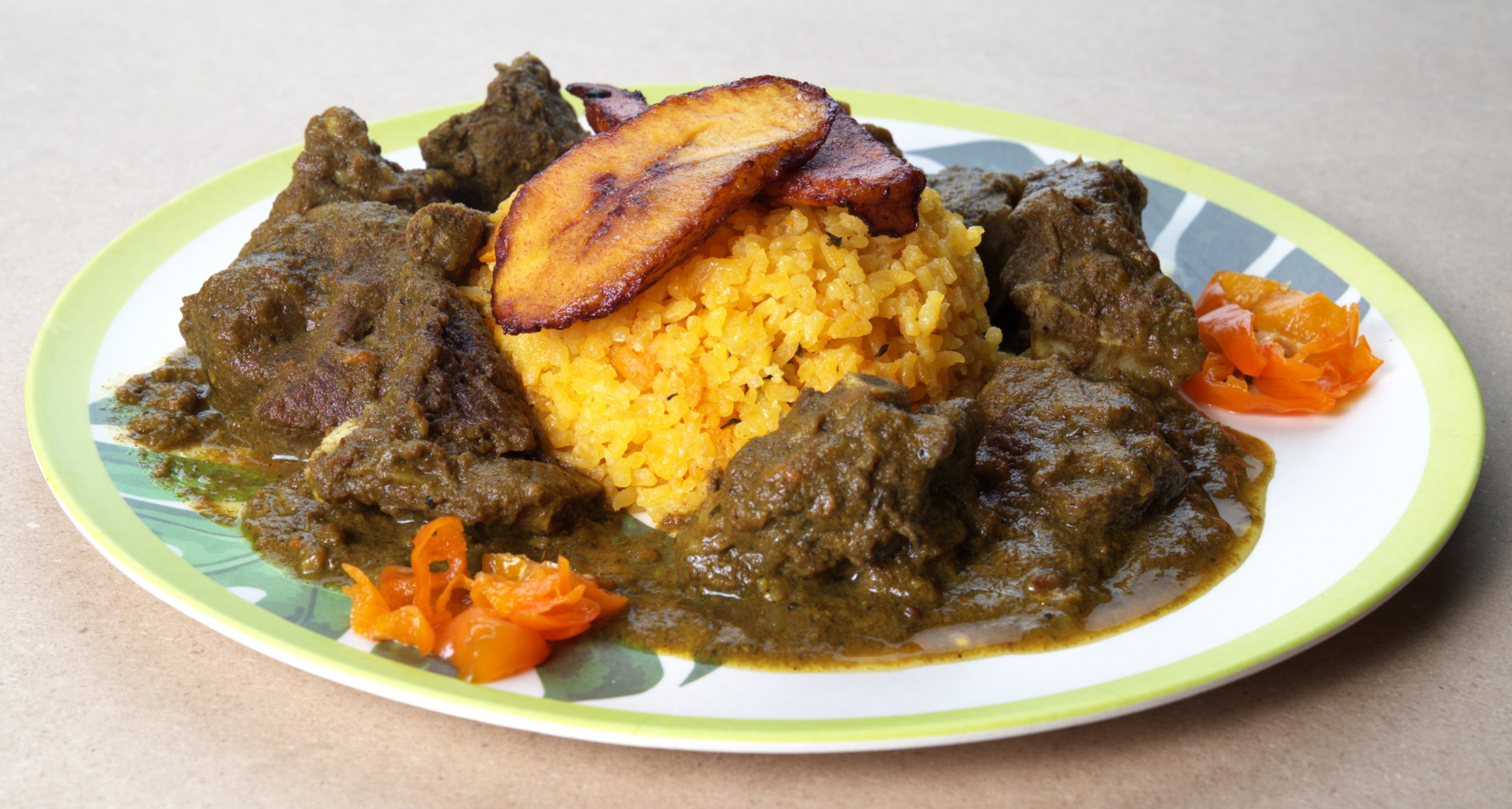 Curry Goat Main