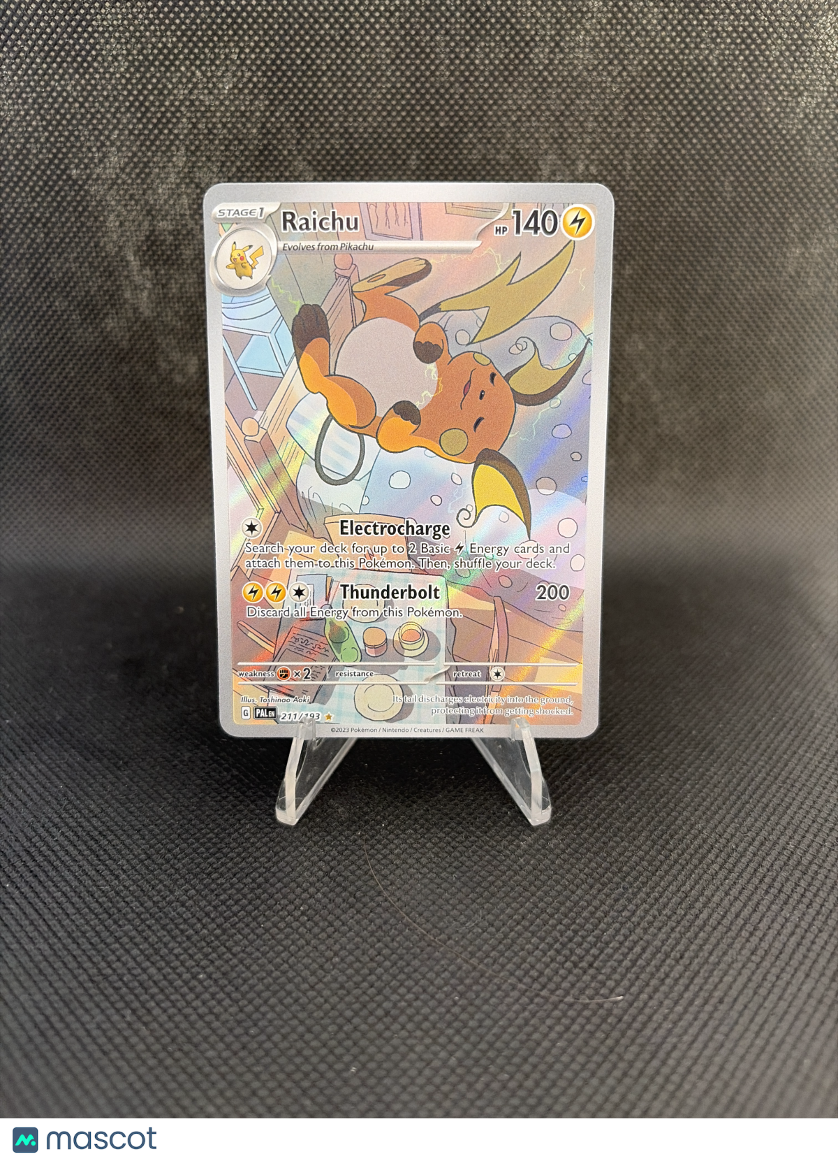 2023 Paldea Evolved Raichu 211/193