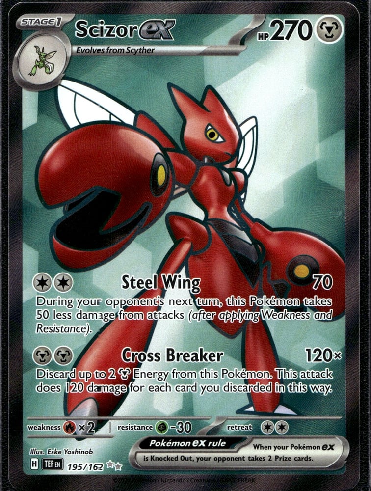 Scizor ex - SV05 195/162