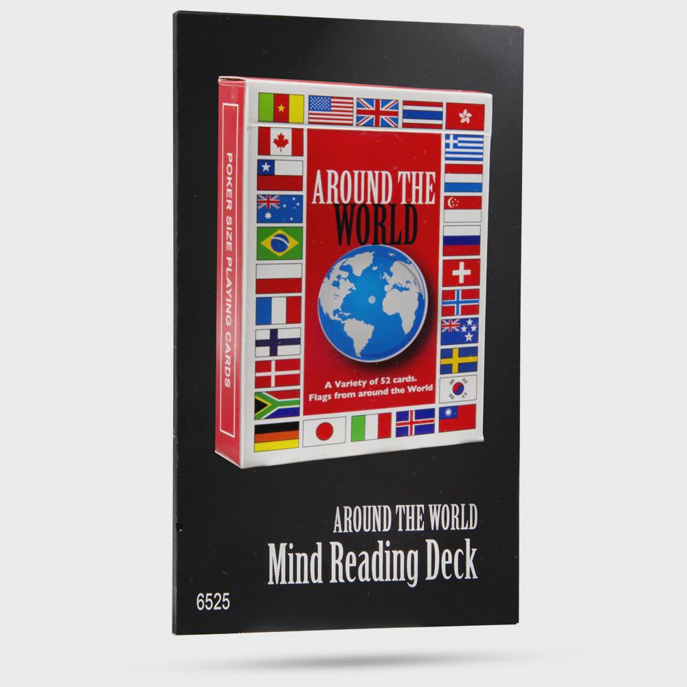 Around The World Mind Reading Magic Deck