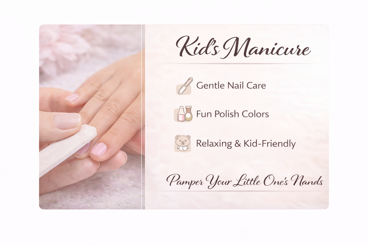 Kid's Manicure