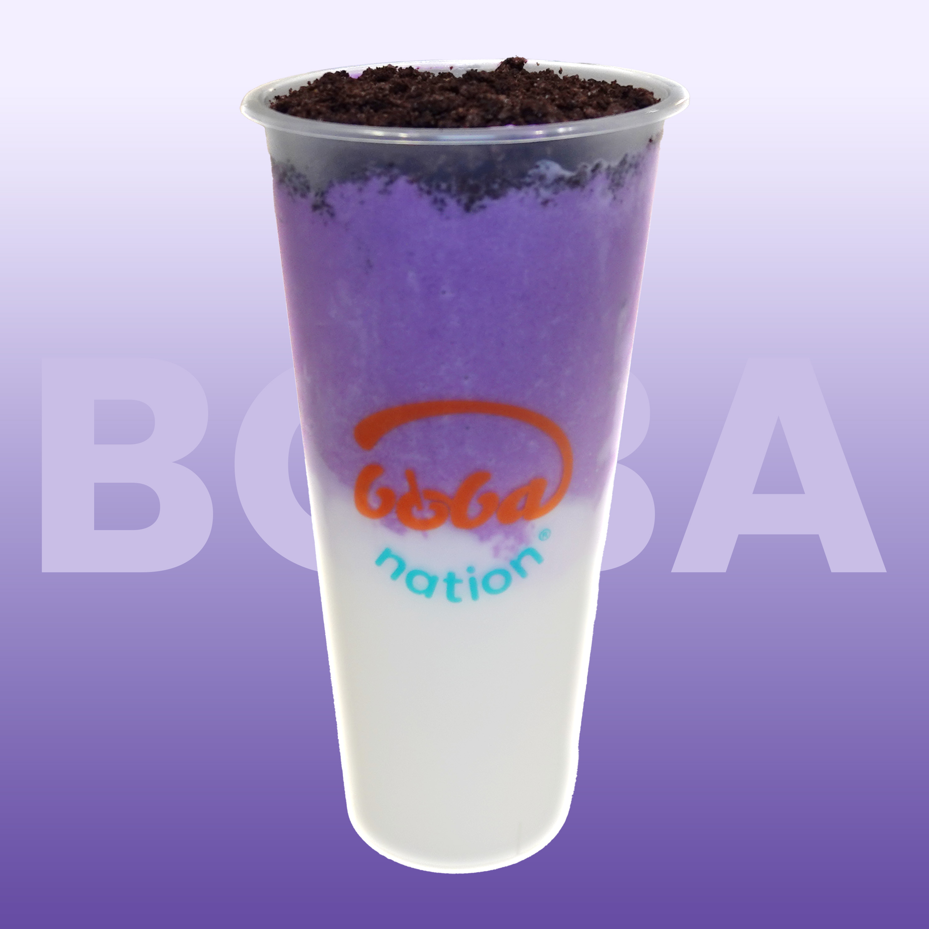 Ube Oreo Milk Tea