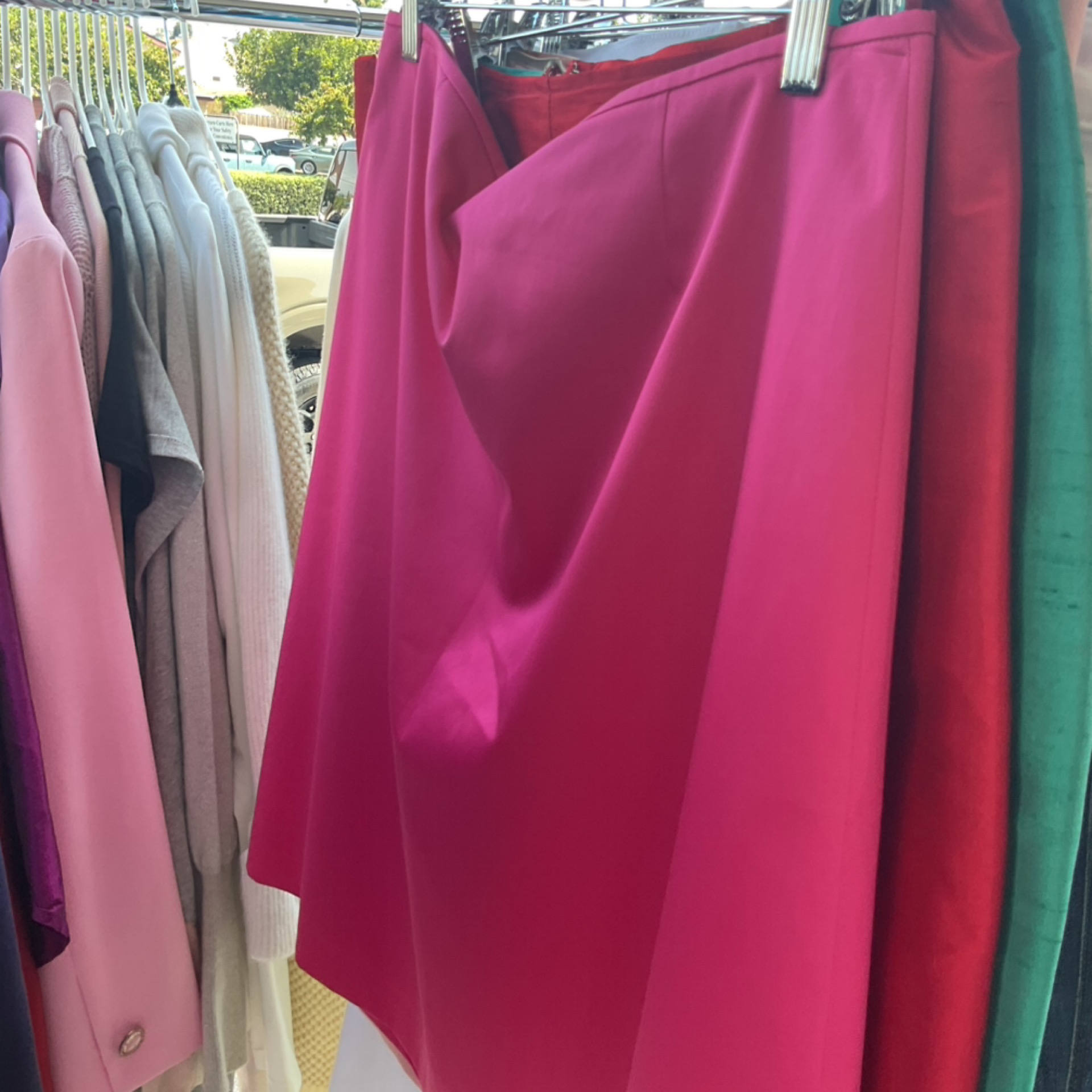 Hugo Boss Hot Pink Skirt