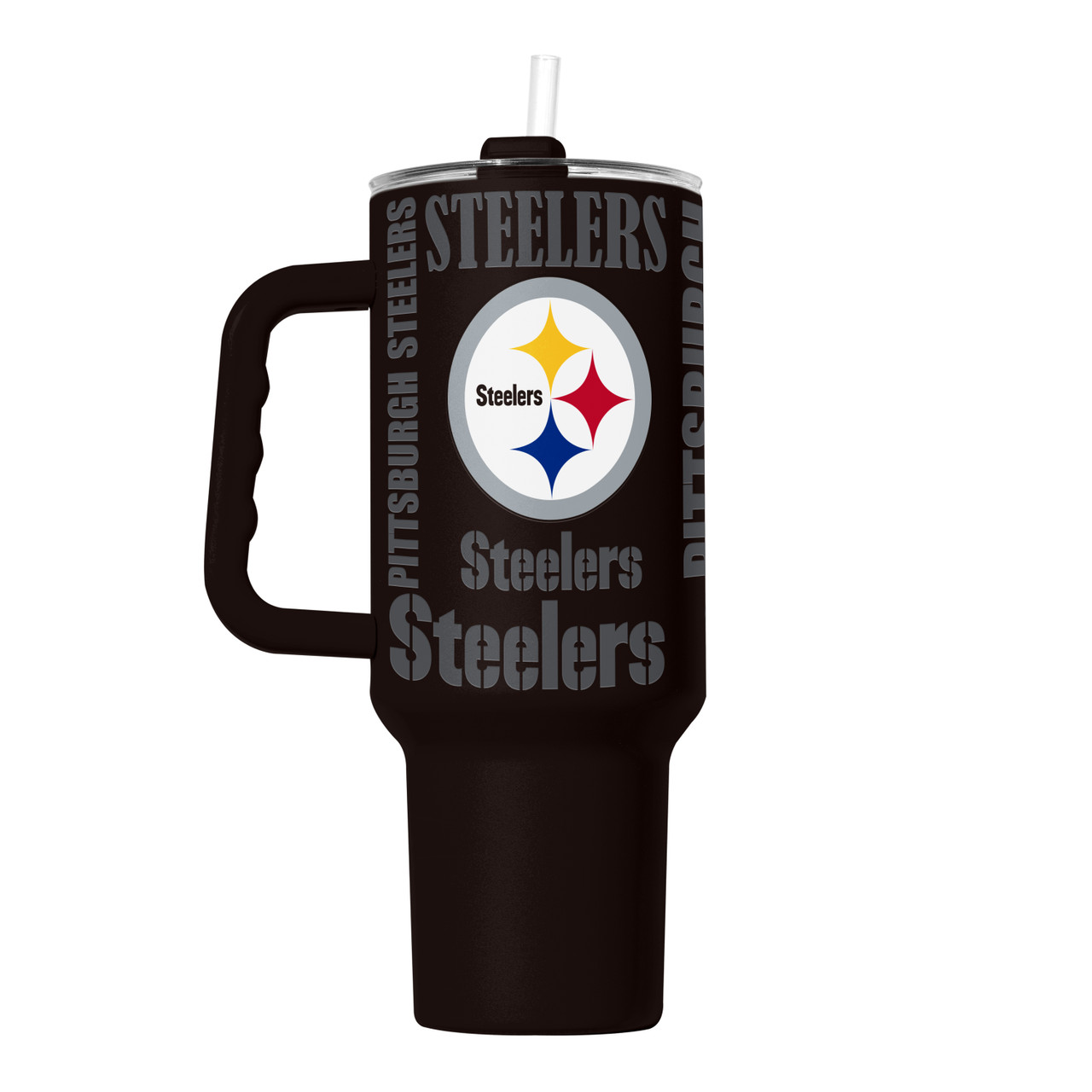 Pittsburgh Steelers Powdercoat Replay Tumbler 40oz