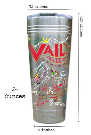 Vail Thermal Tumbler by Catstudio