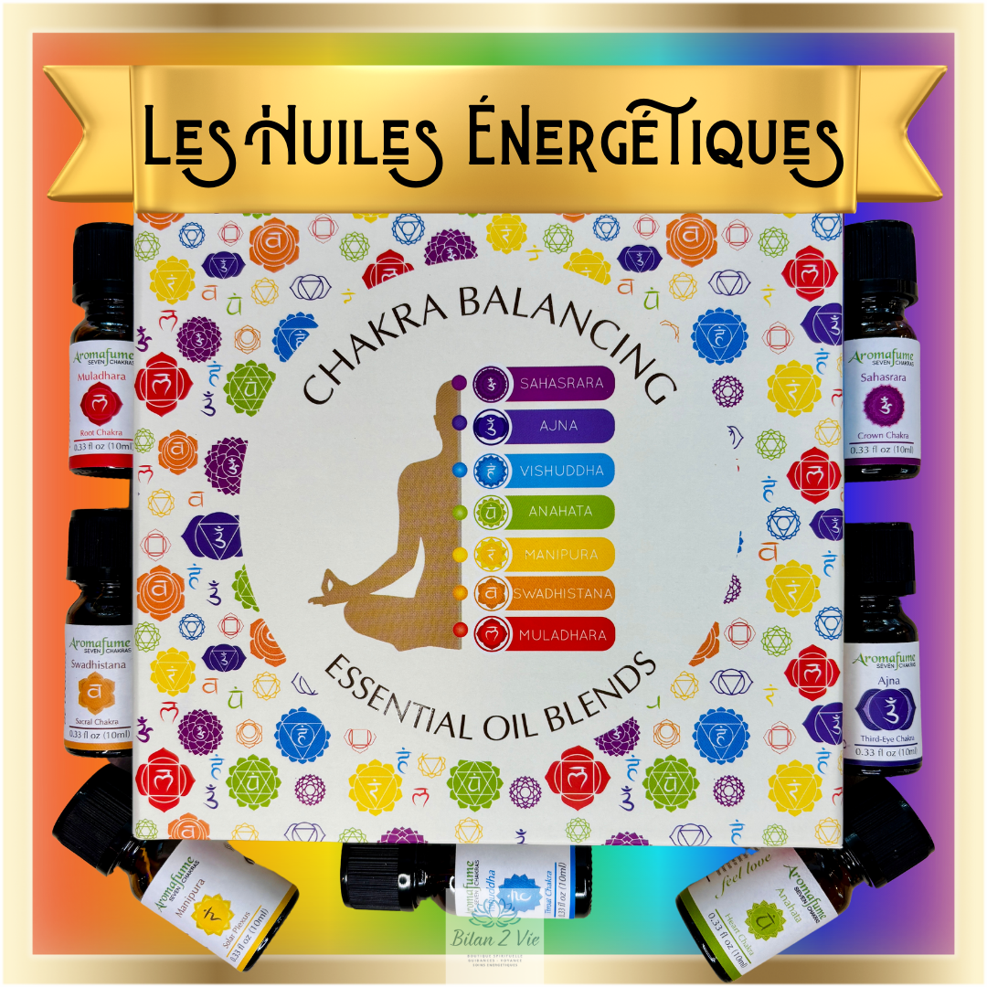 Huiles Essentielles Chakras 10ml