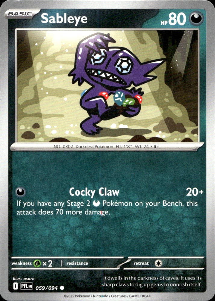 Sableye - ME02 59/94