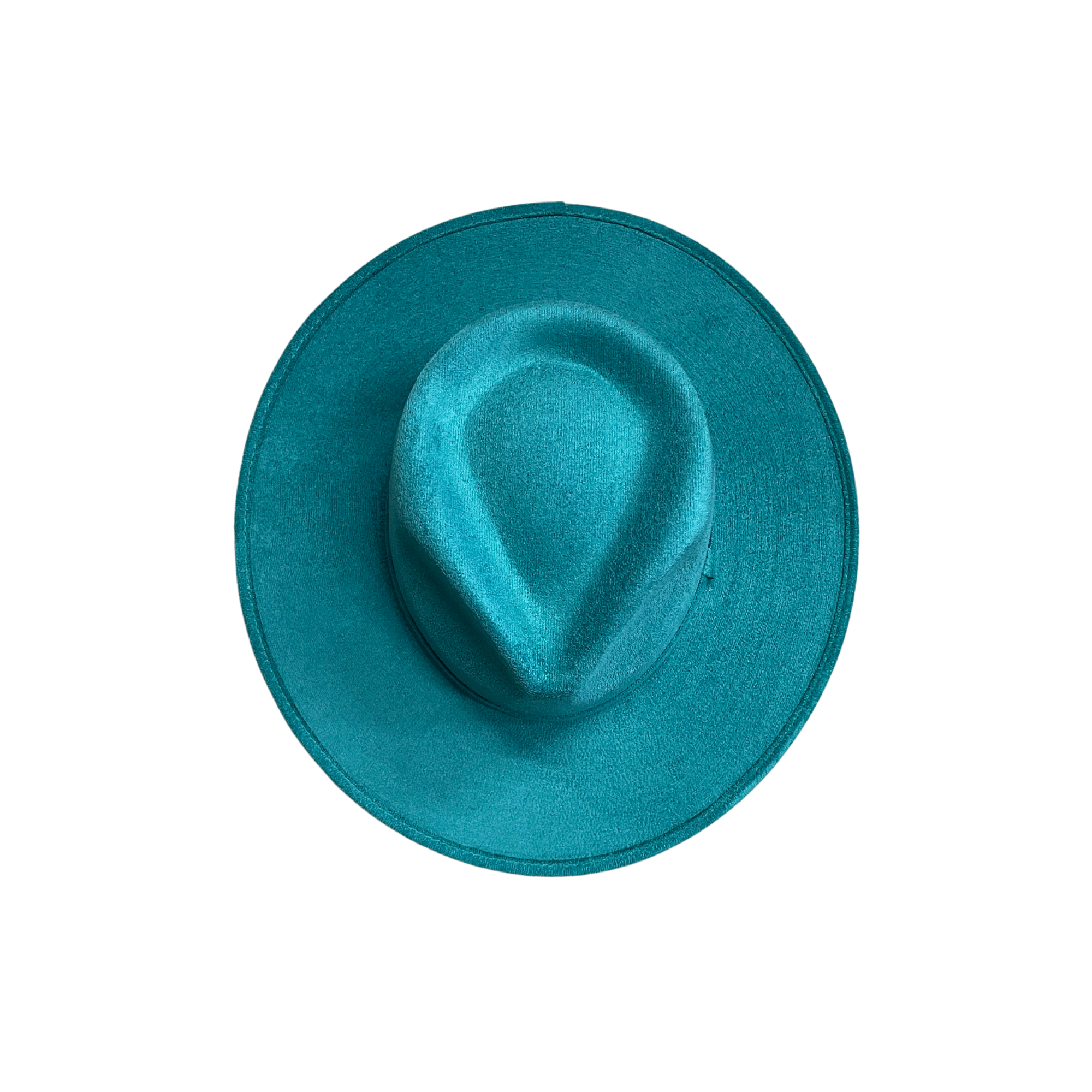Vegan Suede Tear Drop Hat