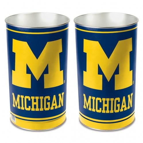 Michigan Wolverines Wastebasket 15"