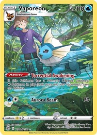 Vaporeon TG02/TG30 Ultra Rare NM