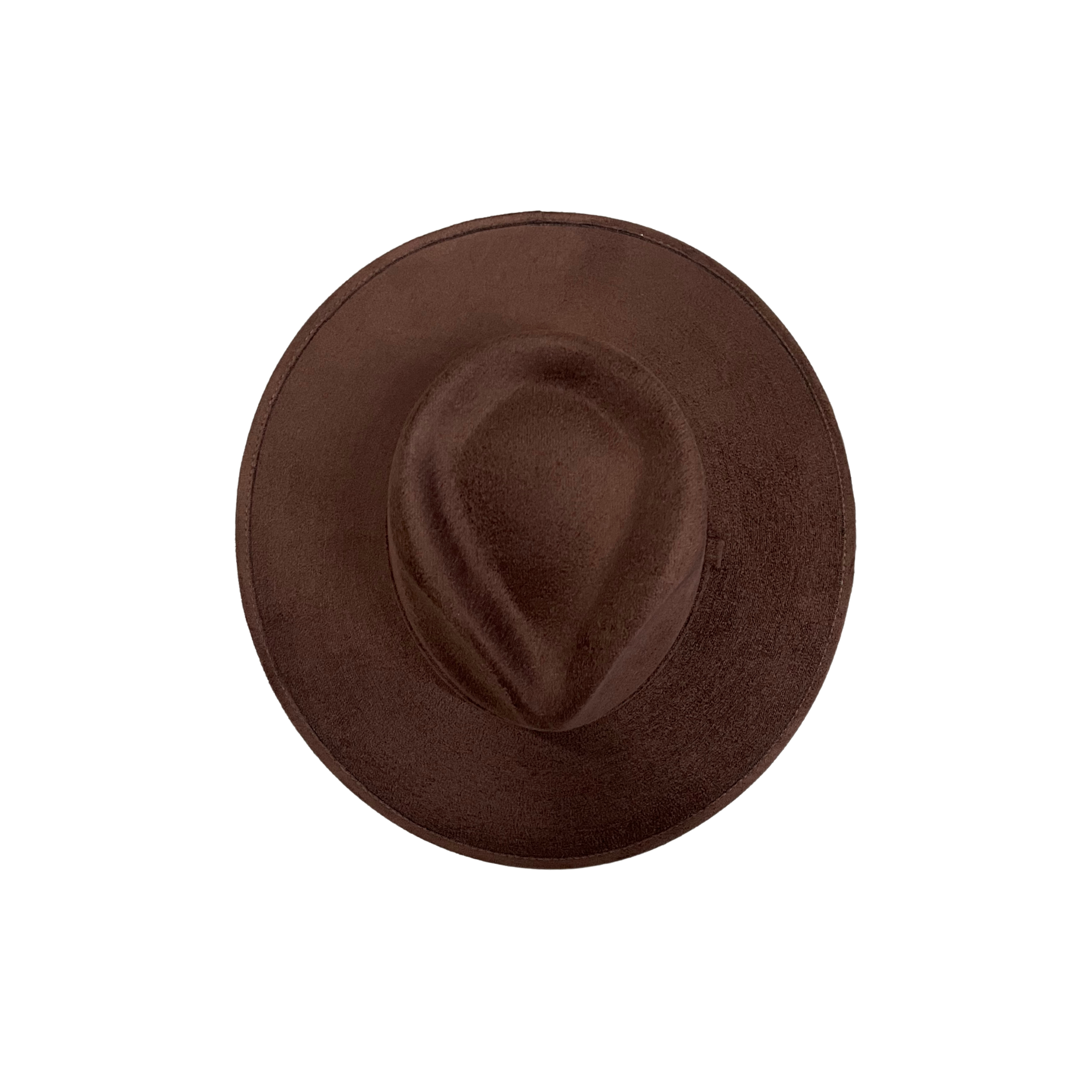 Vegan Suede Tear Drop Hat