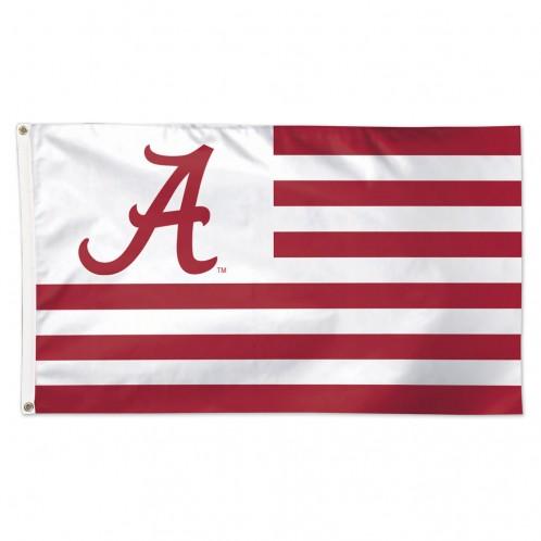 Alabama Crimson Tide Deluxe Americana Flag 3x5'