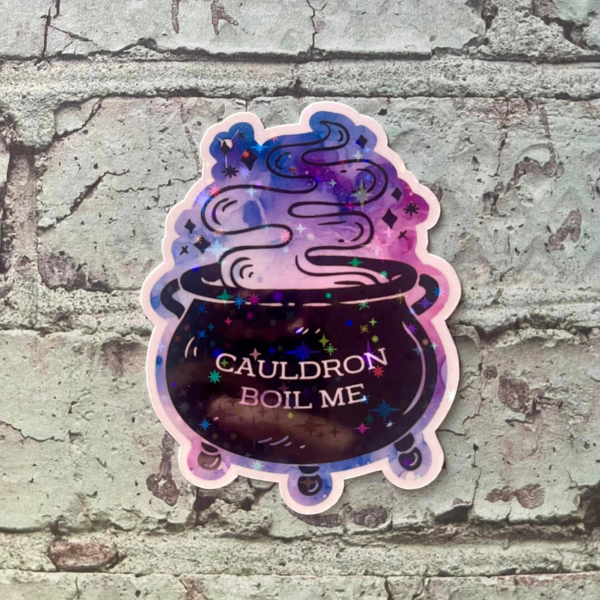 Cauldron Boil Me Sticker