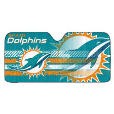 Miami Dolphins Auto Sun Shade 59x27"