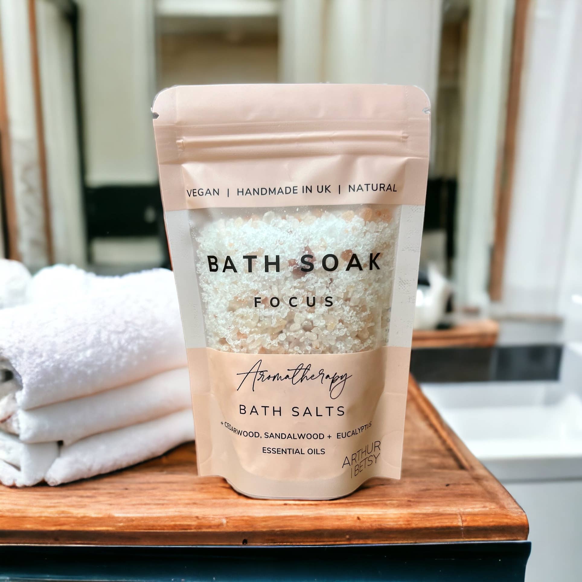 Arthur Betsy - Focus Aromatherapy Bath Salts
