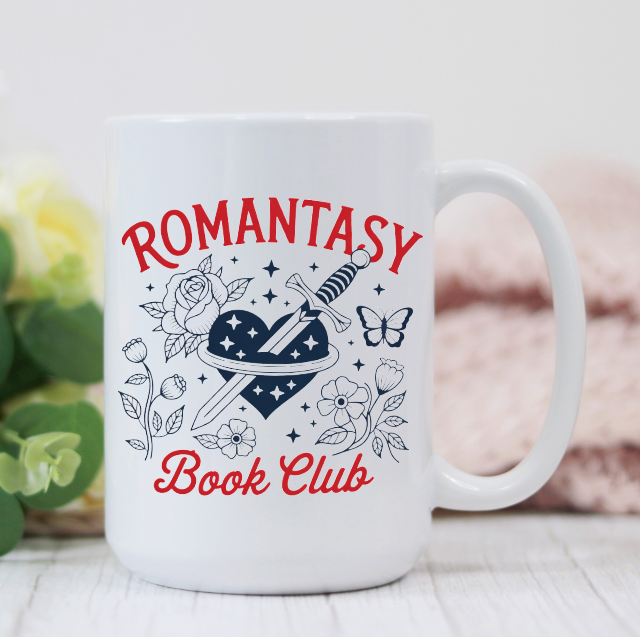 Romantasy Book Club 15oz Coffee Mug