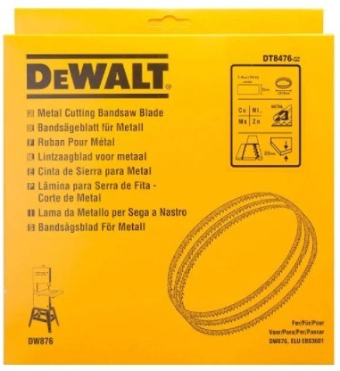 Dewalt 24TPI Portable Band Saw Blade 3 pk 44 7/8"