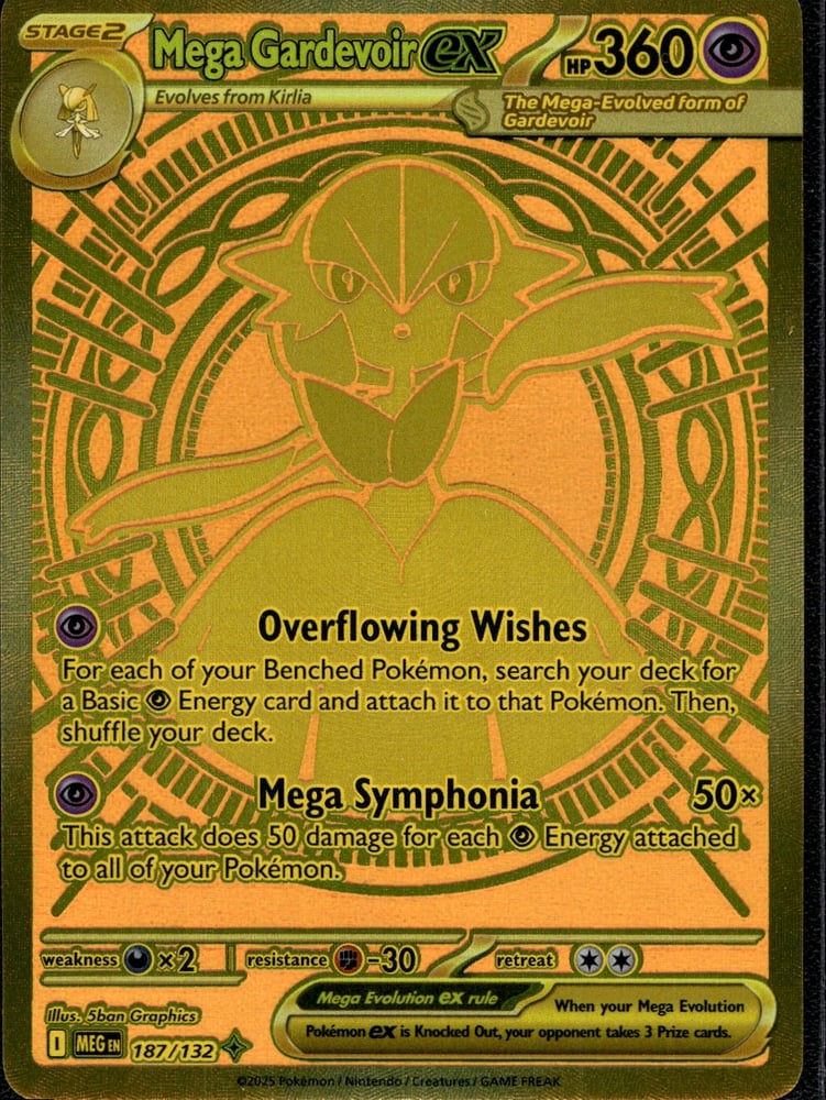 Mega Gardevoir ex - ME01 187/132