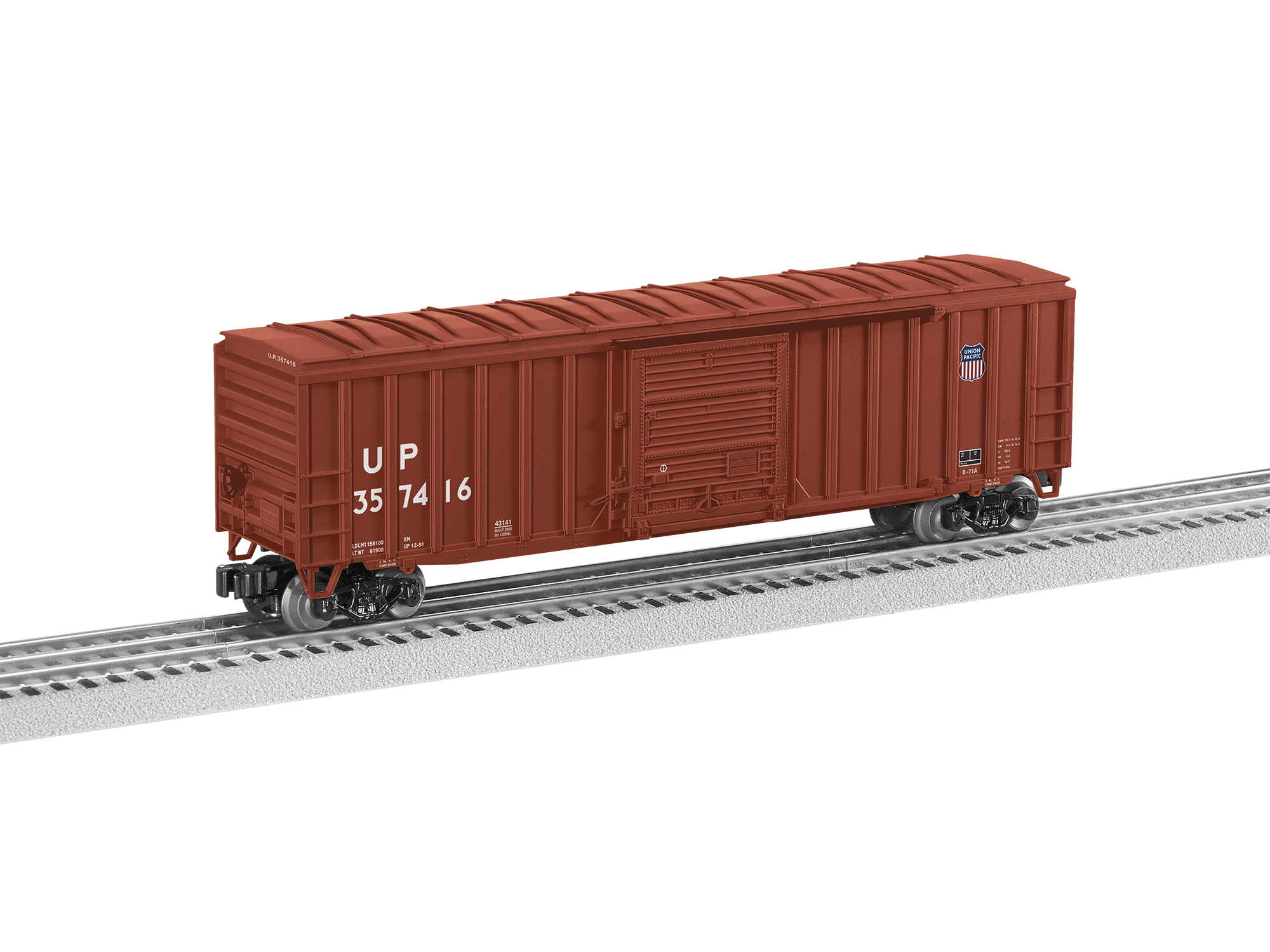 Lionel Union Pacific Modern Boxcar O Scale #357416 2243141