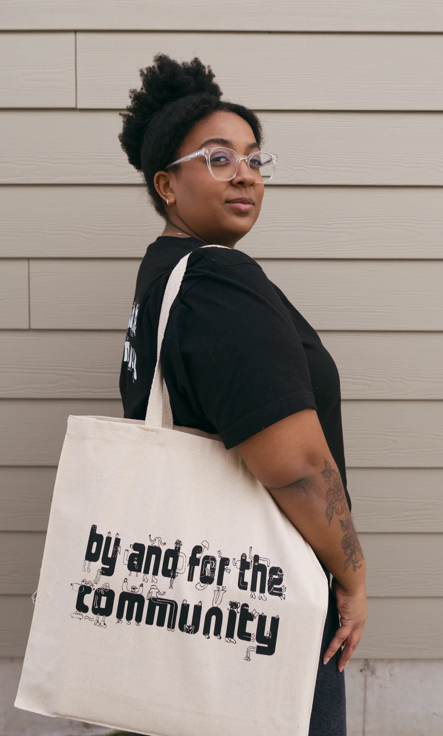 TCE "By and for The Community" Tote Bag