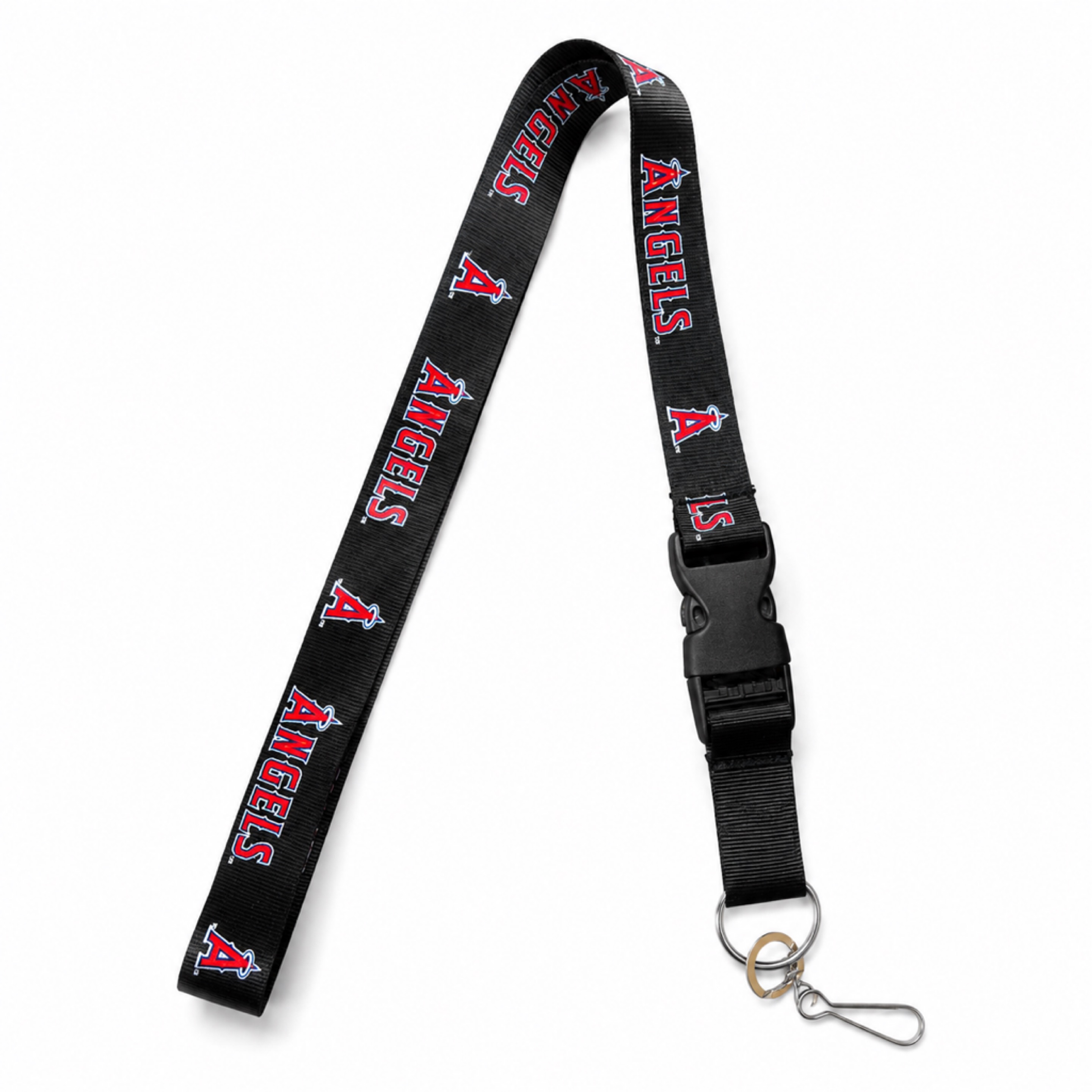 Los Angeles Angels Black Lanyard