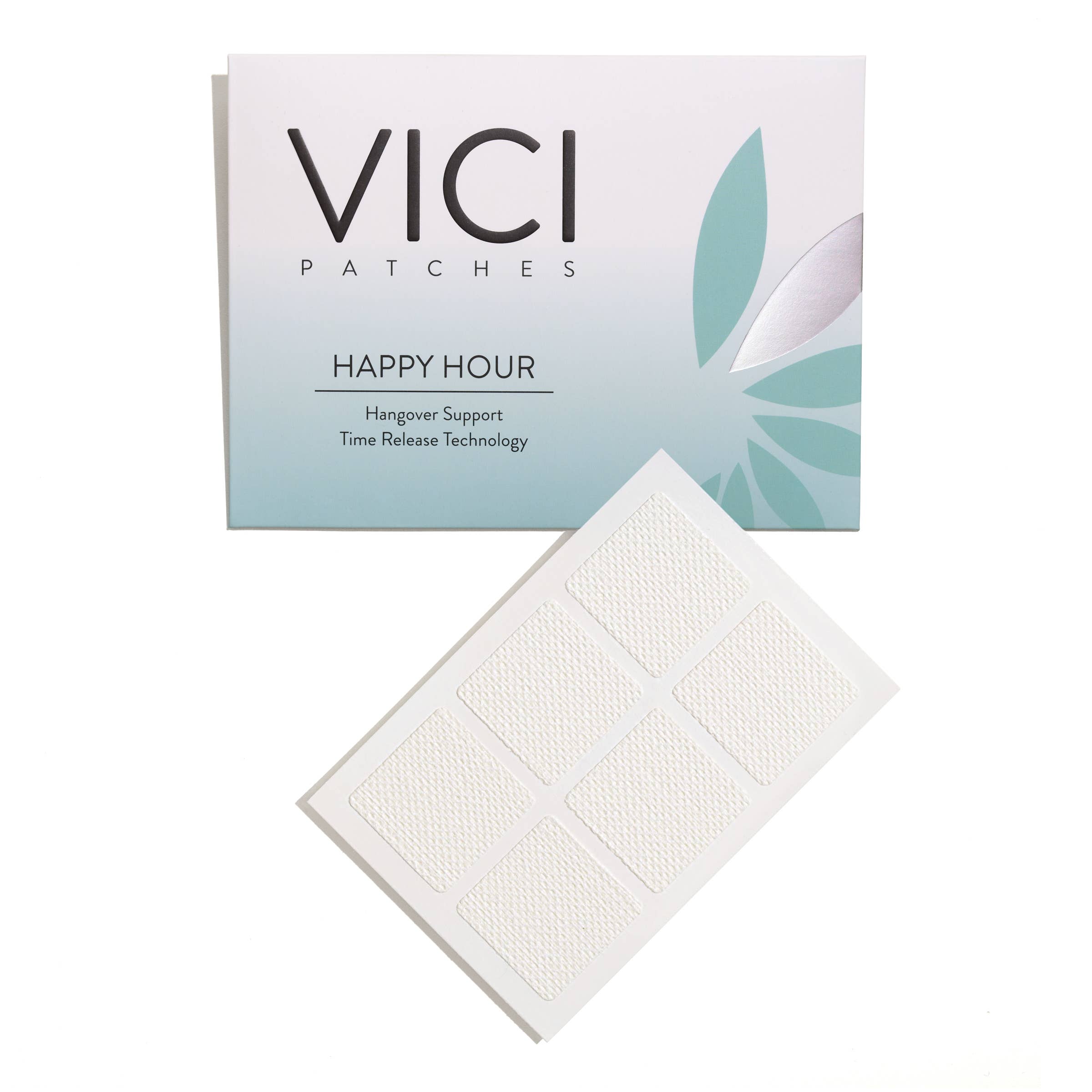 "Happy Hour" Natural Hangover Support Patches (6)