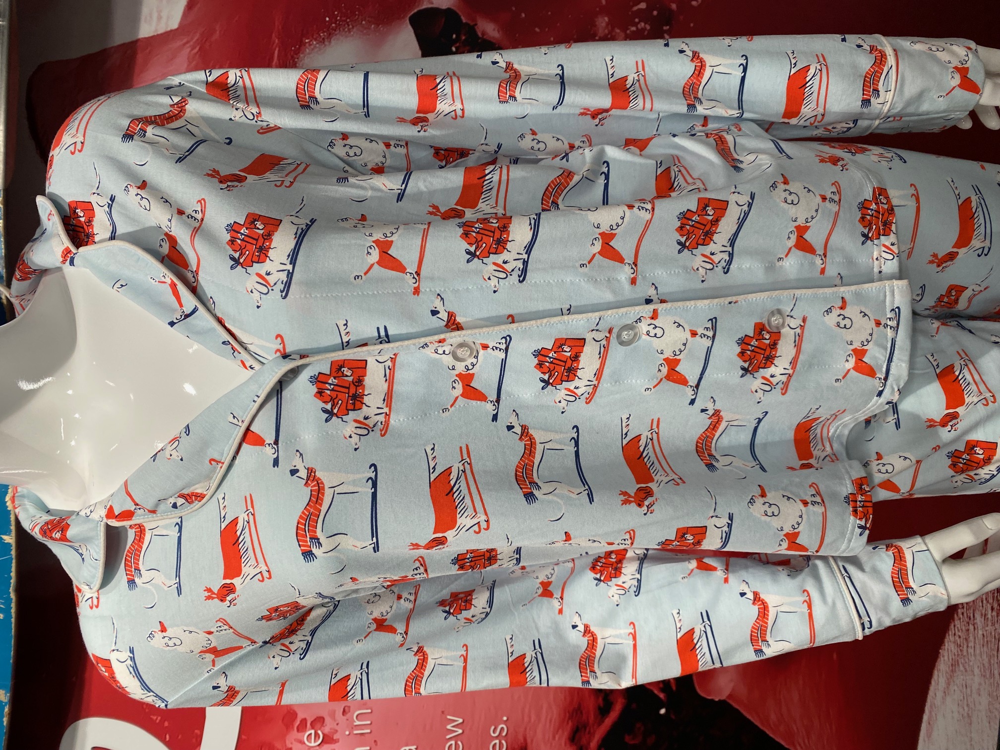 Ski Dogs Pajama Set