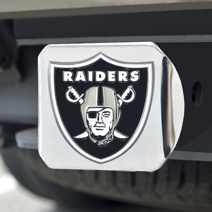 Las Vegas Raiders Chrome Hitch Cover