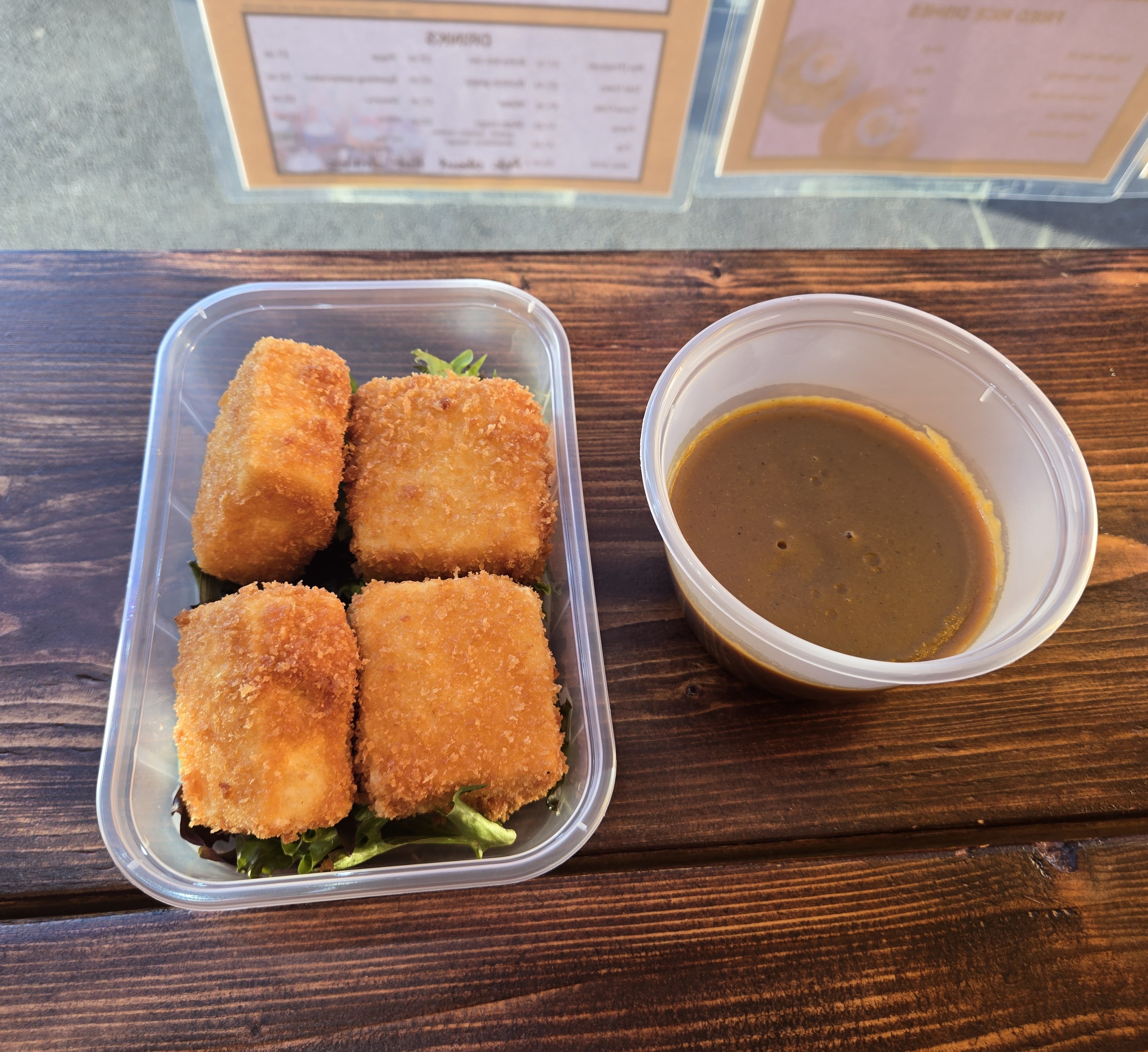 Tofu Katsu (4 Pieces) (V)