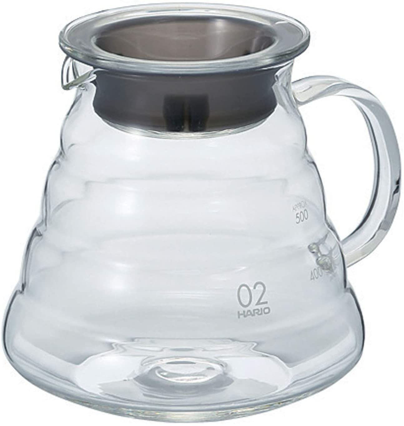 Hario V60 Clear Coffee Server, 600ml