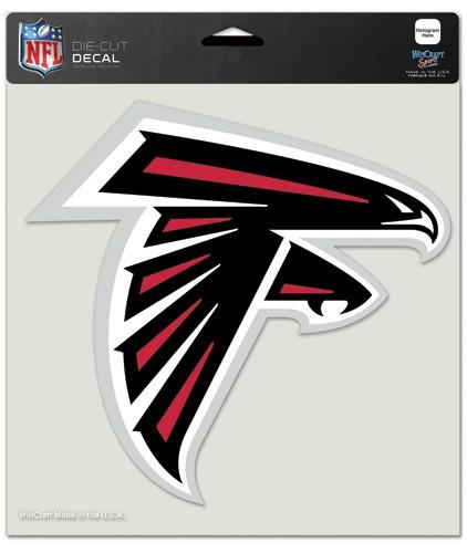 Atlanta Falcons Perfect Cut Decal 8x8"
