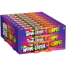 Now And Later Morphs Flavor Changers 24 Count 2.44 Ounce Bars Tray