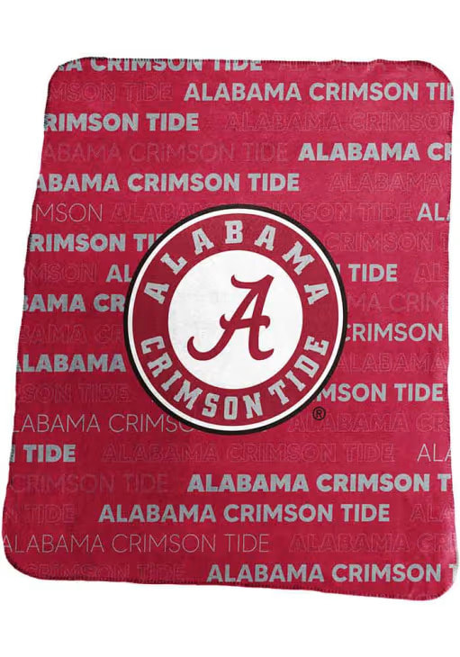 Alabama Crimson Tide Logo Brands Classic Fleece Blanket - 50x60"