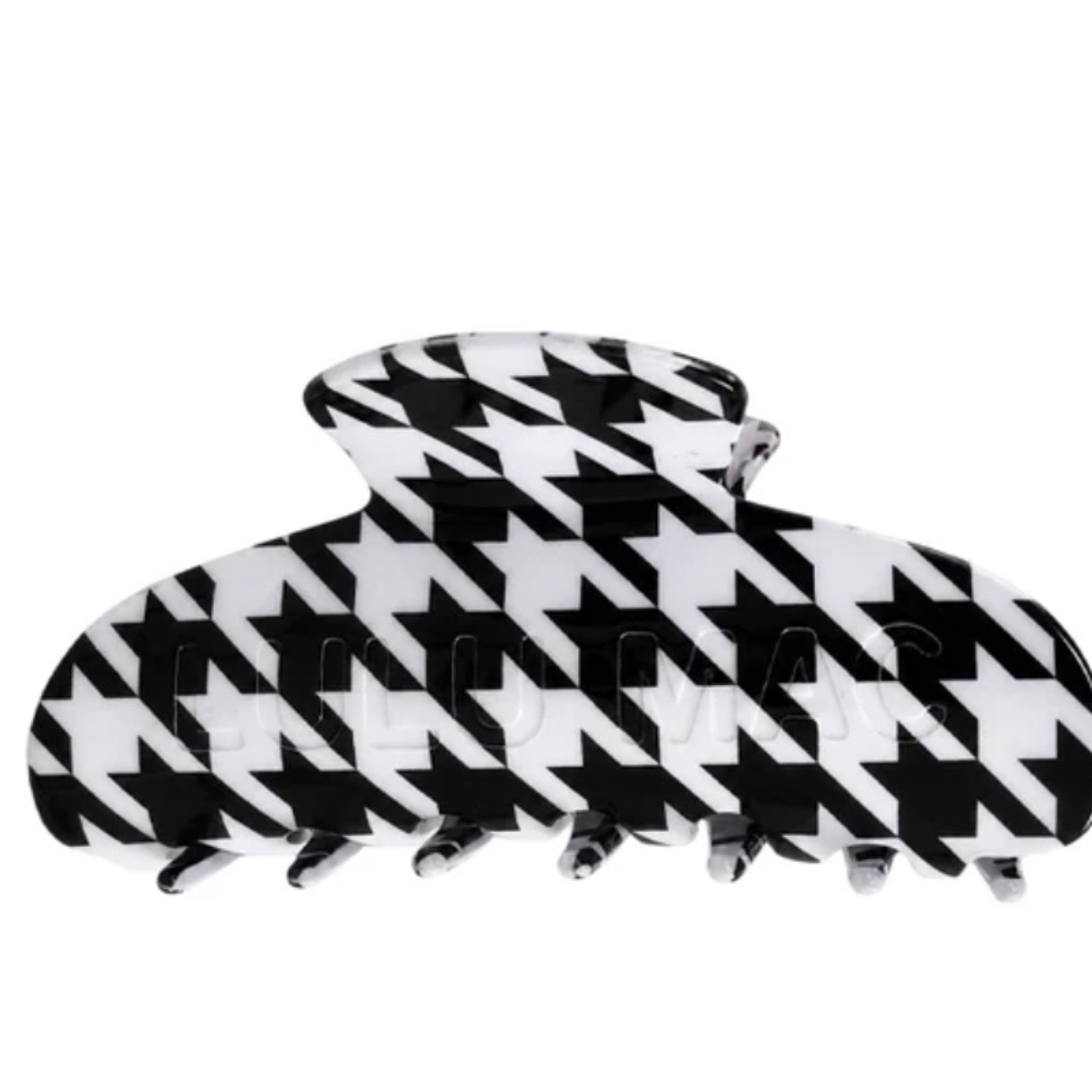 Lulumac hair clip houndstooth — Bama Tan boutique, Tuscaloosa AL