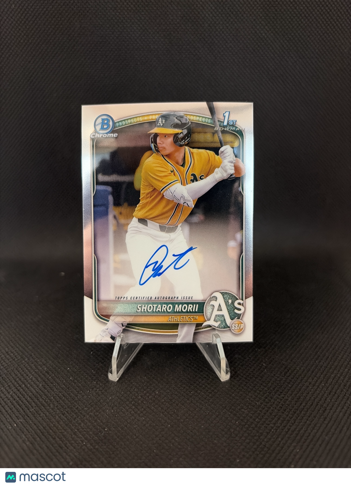 2025 Bowman Chrome Shotaro Morii 1st Bowman Chrome Auto