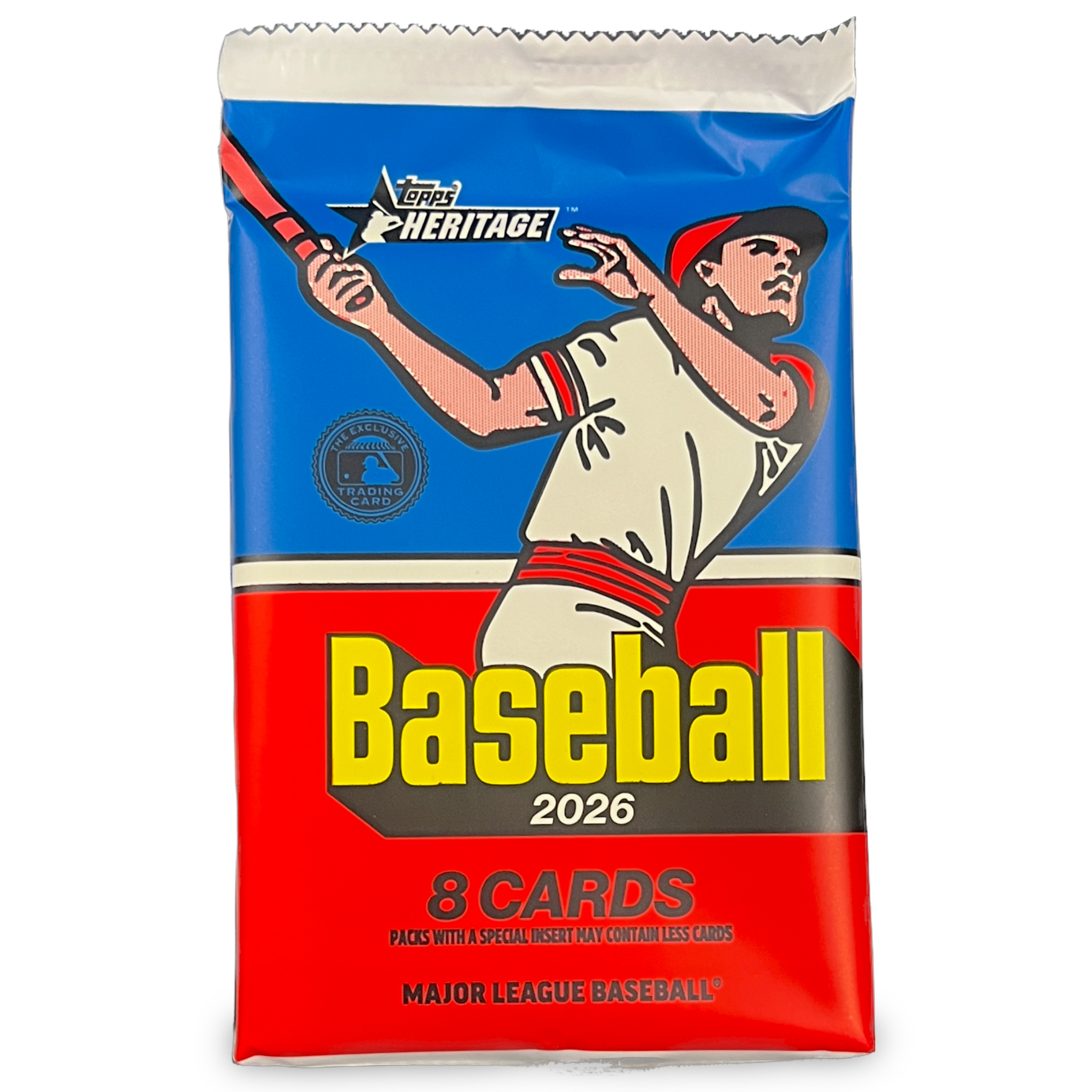 2026 Topps Heritage Baseball Pack — view 1