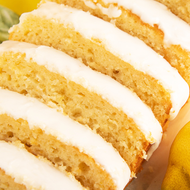 Zesty Lemon Bread Slice