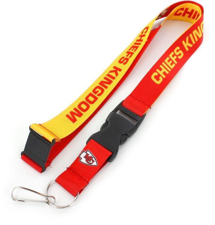 Kansas City Chiefs Slogan Style Lanyard