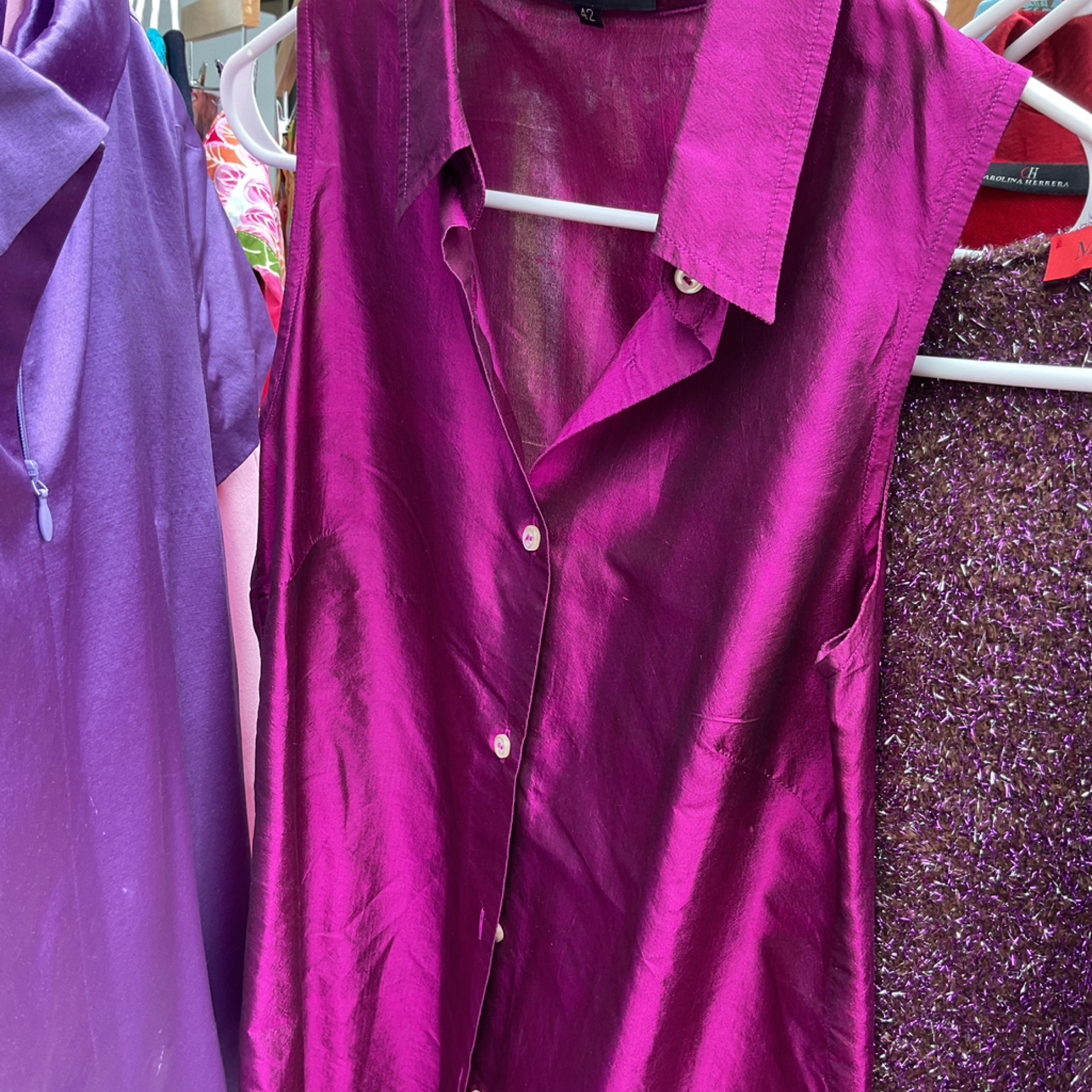 ETRO Fuschia Button Down