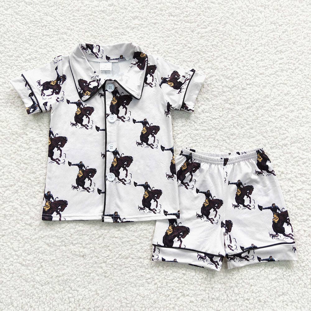 Buckin Bronc Pj Set