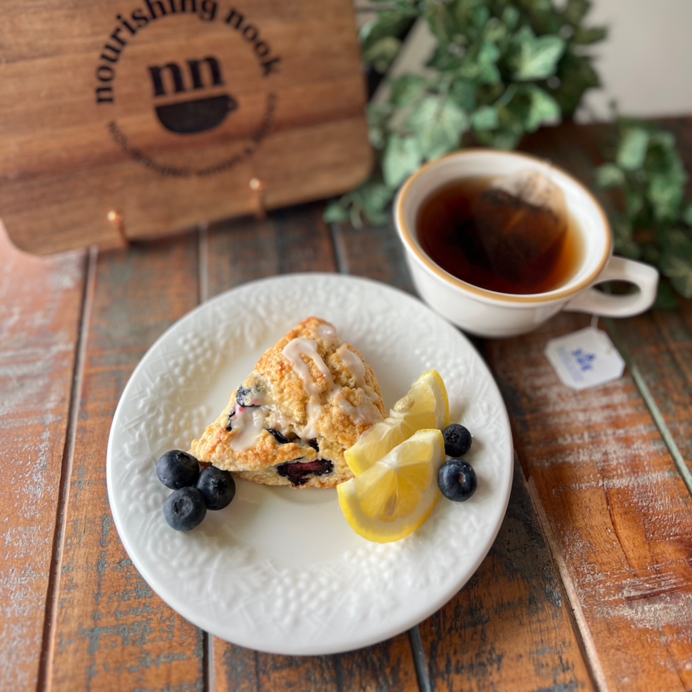 Lemon Blueberry Scone