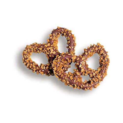 Asher Milk Chocolate Toffee Pretzel 6 POUND BOX 80 PIECES