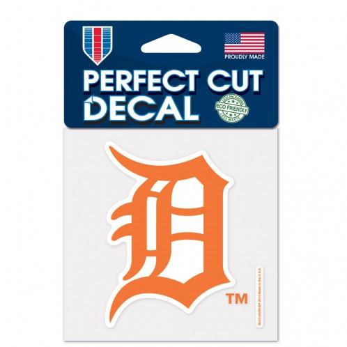 Detroit Tigers Perfect Cut Decal 4x4"