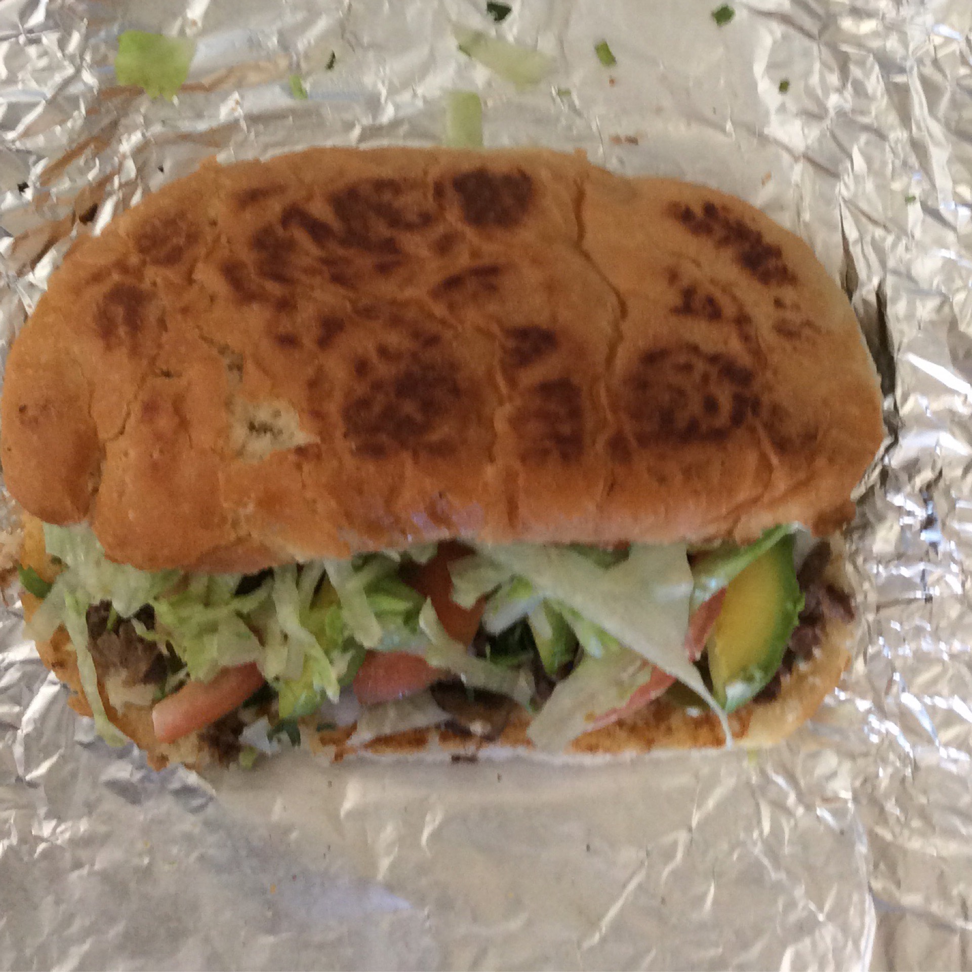 Torta de Pollo - Chicken Torta from Tacos del Valle